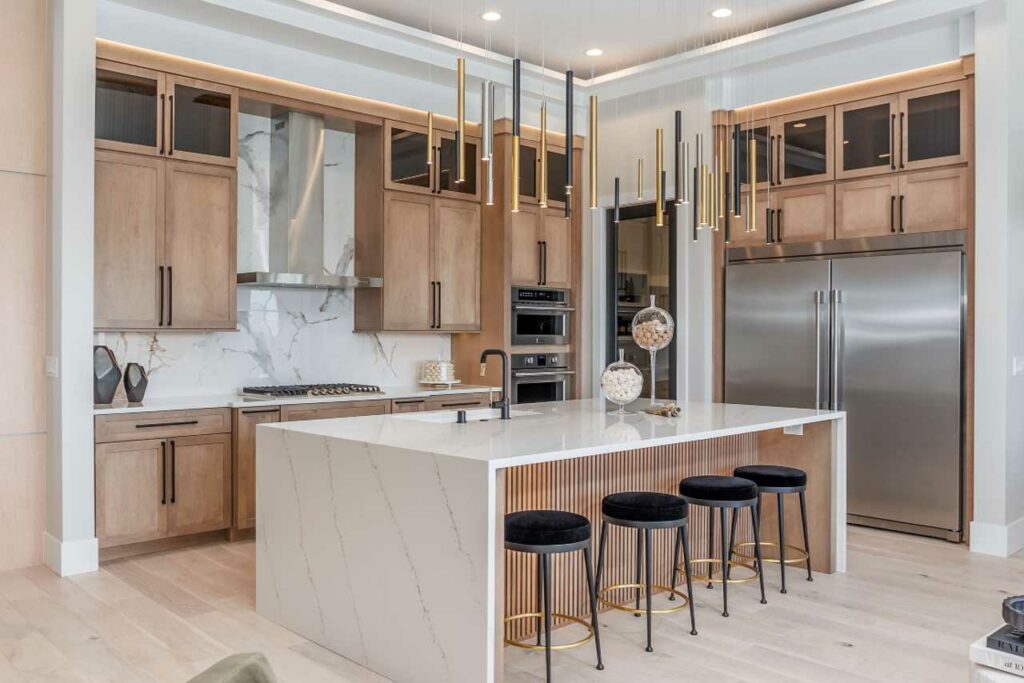 modern luxury kitchen Homes by Prodigy